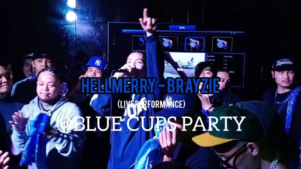 HELLMERRY - Brayzie (Live Performance @BLUE CUPS PARTY)