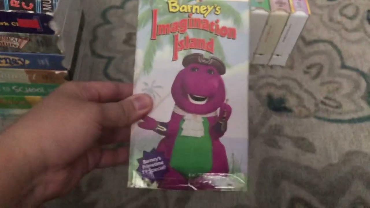 My Barney VHS Collection (BYG and First Era 1992-1996)