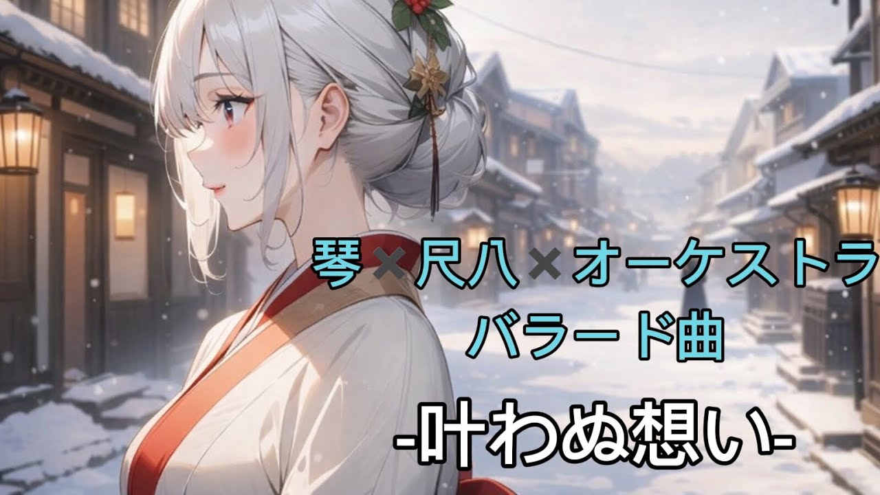 [和風な曲]琴x尺八xオーケストラ バラード /-叶わぬ想い-