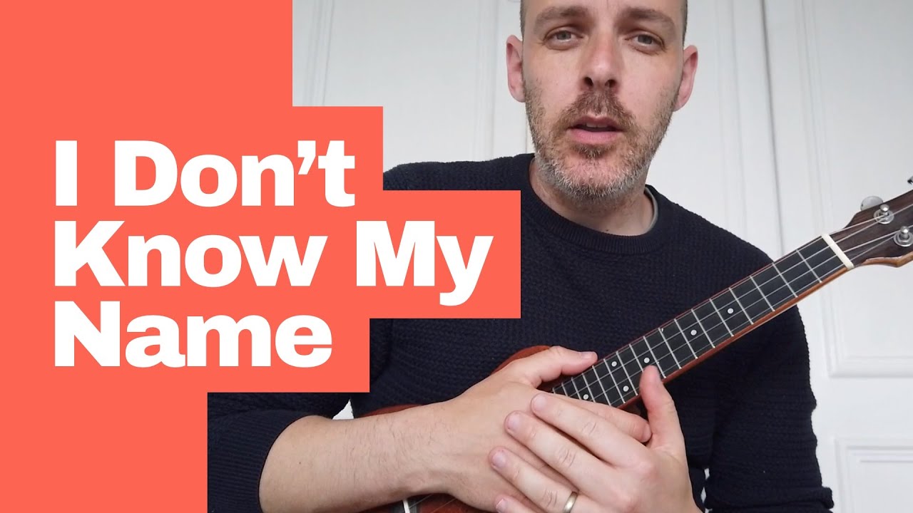 I Don't Know My Name Solo Ukulele Tutorial | Grace Vanderwaal