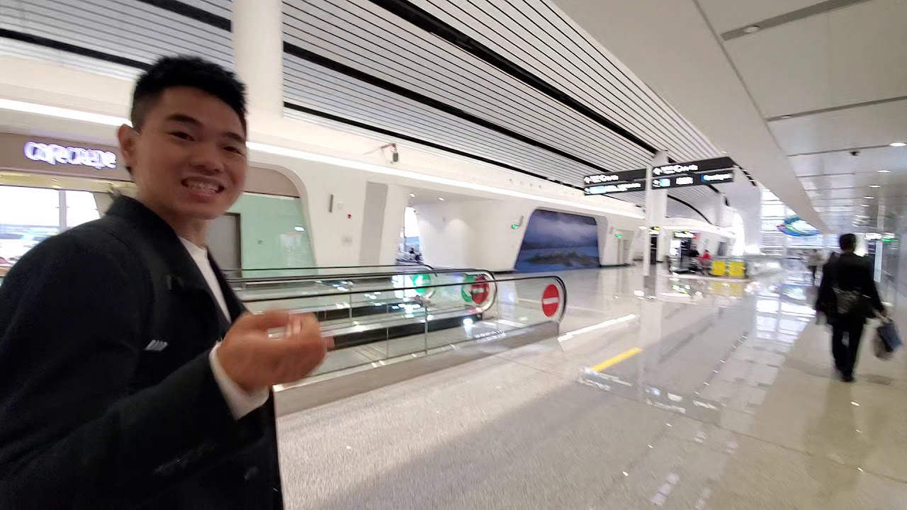 北京大興國際機場走一小圈｜結構好像手指頭 北京ep23