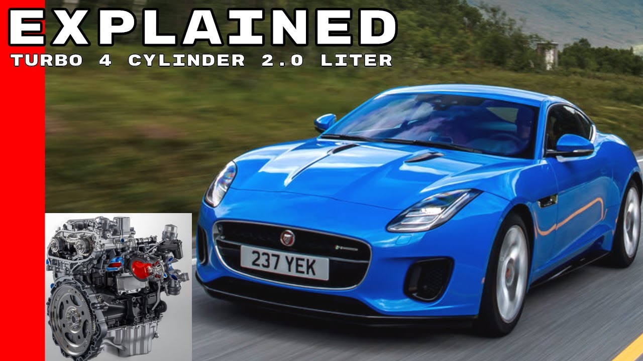 2018 Jaguar F-Type Turbo Four Cylinder 2.0 Liter Explained