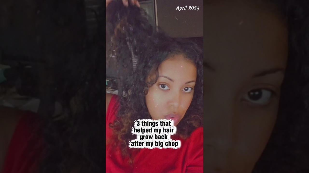 How My Hair Grew Back After My Big Chop (Postpartum)