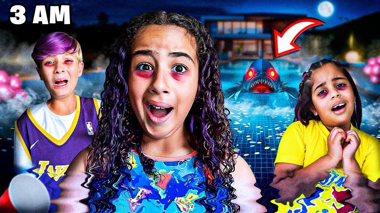 ERA PRA SER SO UMA FESTA NA PISCINA AS 3:00 DA MANHÃ E O PIOR ACONTECEU *deu ruim