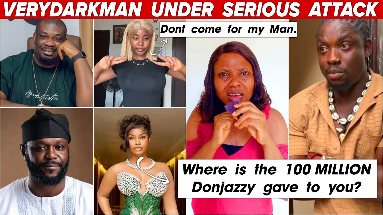 VERYDARKMAN UNDER ATTACK BY KING MITCHY OVER 100 MILLION DONATION. Jojooflele defends her man, VDM.