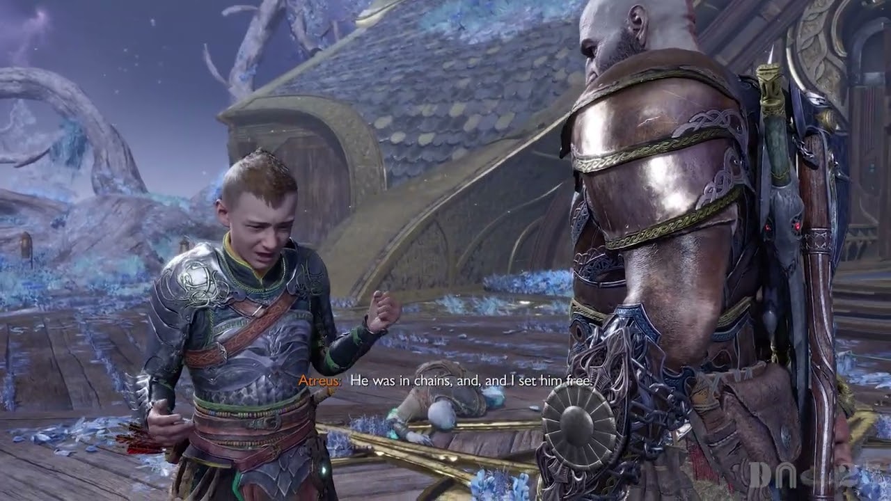 What do I call You?  - Father and Son Cutscene God Of War Ragnarok
