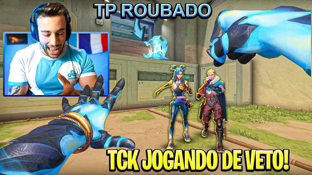 TCK fez as piores JOGADAS com o NOVO AGENTE VETO e PROVOU que PRECISA SER BOM PRA JOGAR COM ELE KKKK