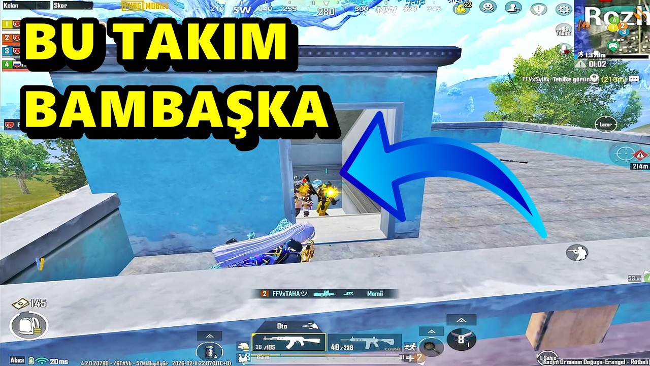 BU TAKIM BAMBAŞKA ! BATUR GAME PUBG MOBİLE