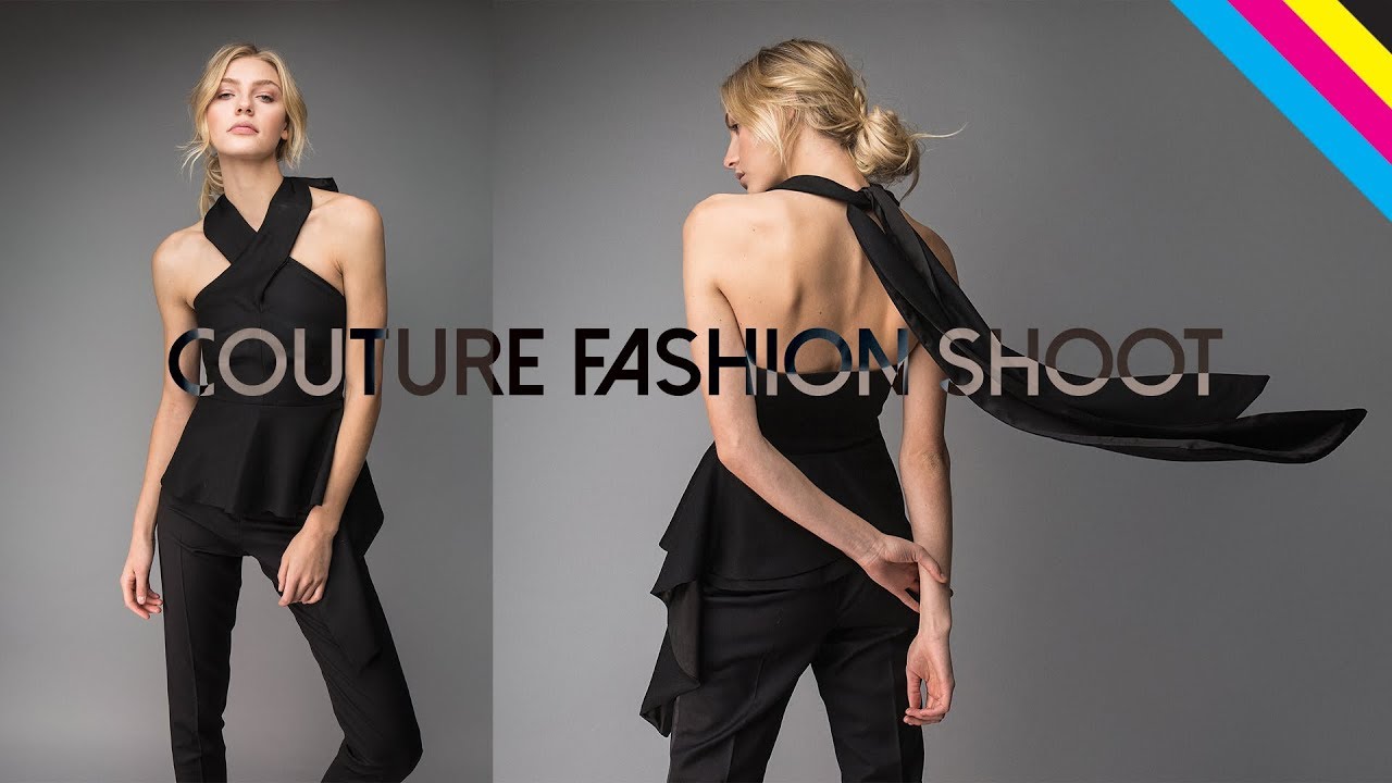 Couture Fashion Photoshoot Behind the Scenes