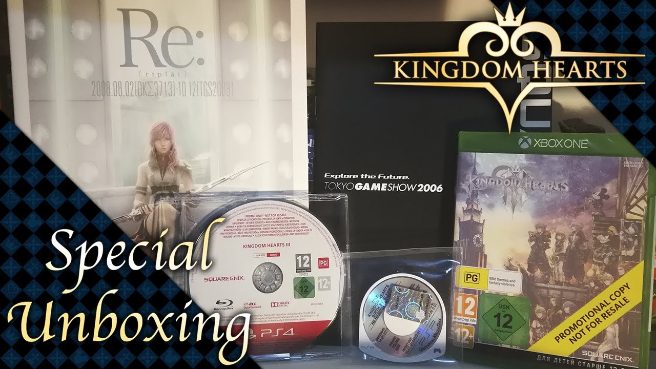 KINGDOM HEARTS ~ Special Unboxing 2!