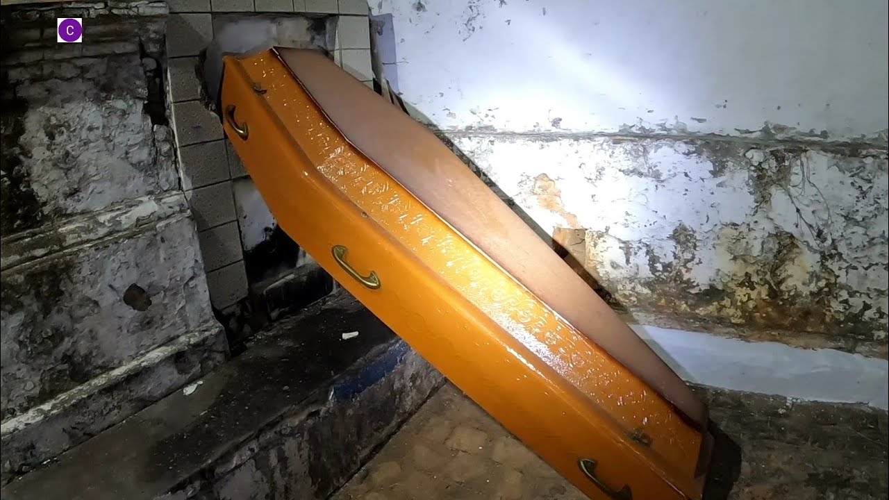 CHORO DE CRIANÇA DENTRO DA CAPELA DO CEMITÉRIO A NOITE + ABRI O CAIXÃO ⚰️?