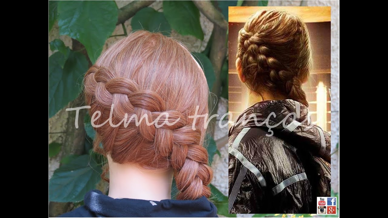 Trança Embutida Invertida Katniss (Jogos Vorazes/the hunger games) - Telma tranças