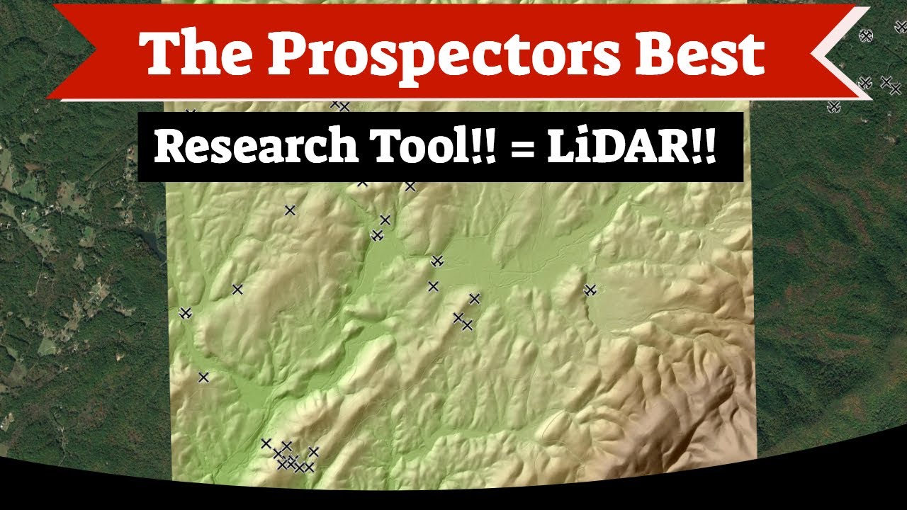 Создавайте собственные карты LiDAR для поиска золота, сокровищ и многого другого!