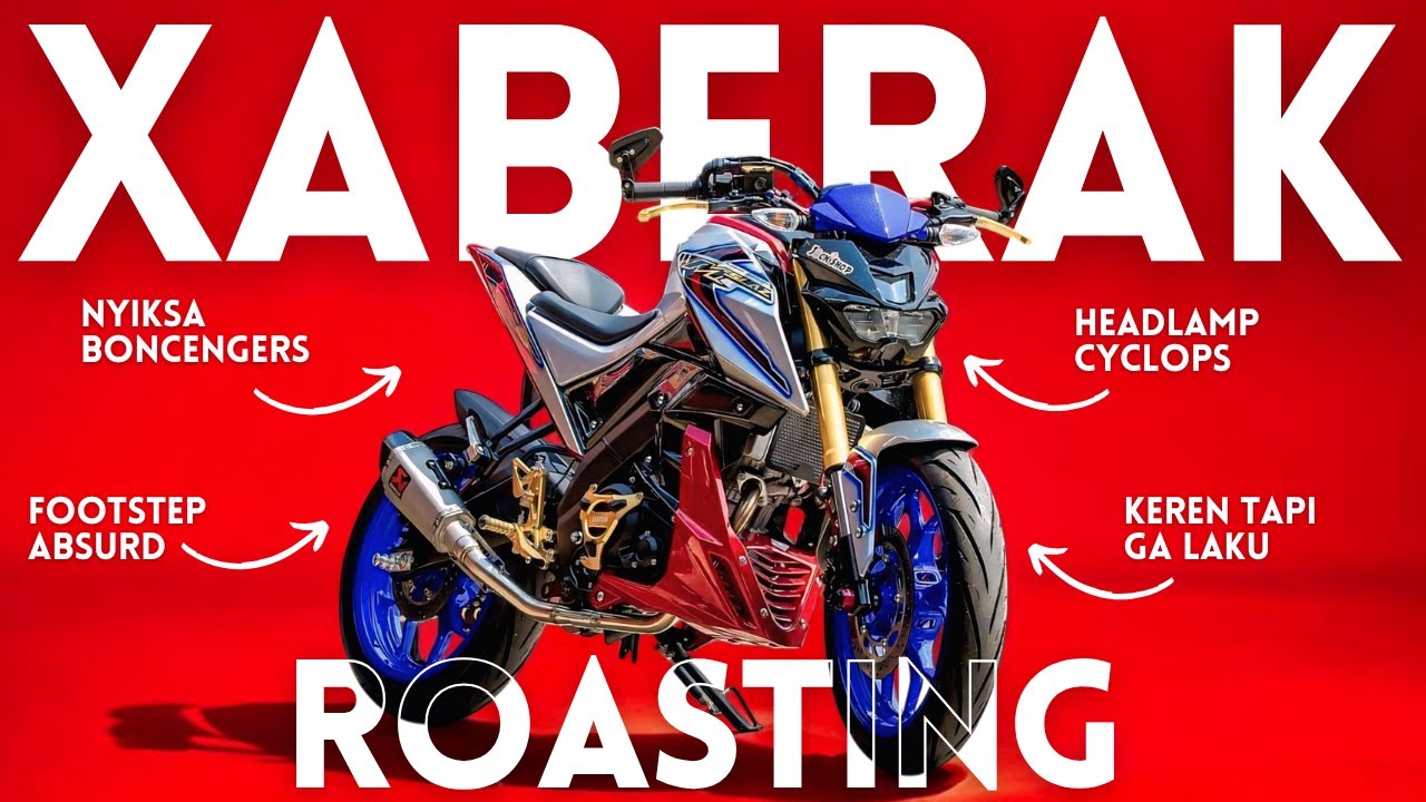 RIDING STYLE SERASA LAGI BERAK 😭‼️ROASTING YAMAHA XABRE, MOTOR GAGAH TAPI GA LAKU 🤔⁉️