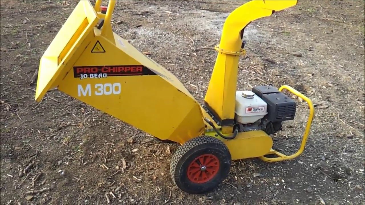 Trituradora Jo Beau M300 Professional - Taller Reyes