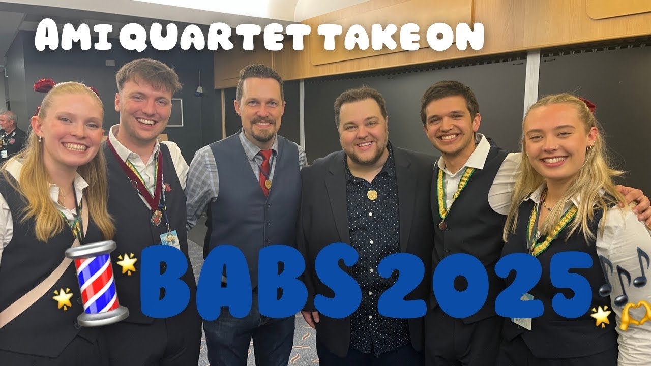 Ami Quartet go to BABS 2025! 💈🌟🎶