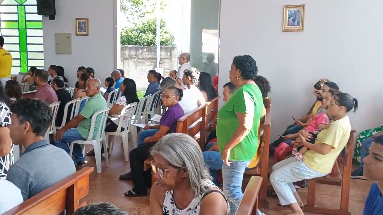 SANTA MISSA NA COMUNIDADE NOSSA SENHORA APARECIDA.    JARDIM MARISTA TRINDADE 