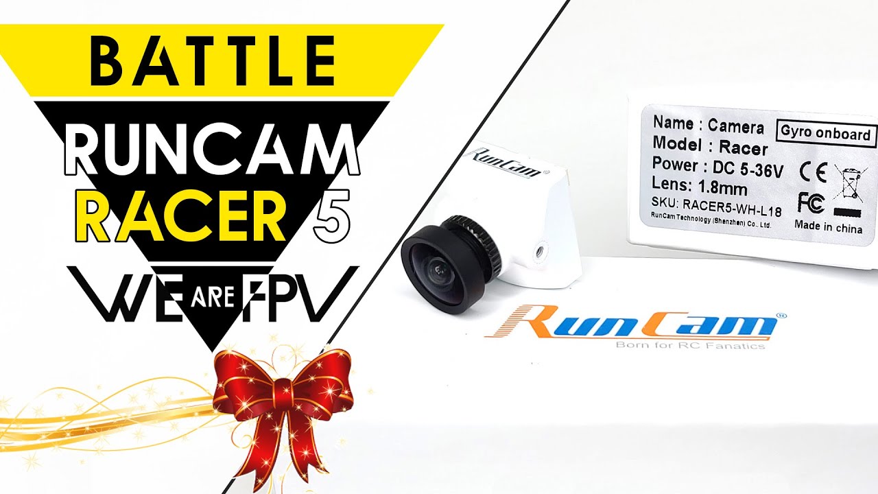 RunCam RACER 5 et son GYRO, le TEST et GIVEAWAY | Battle Cam #22