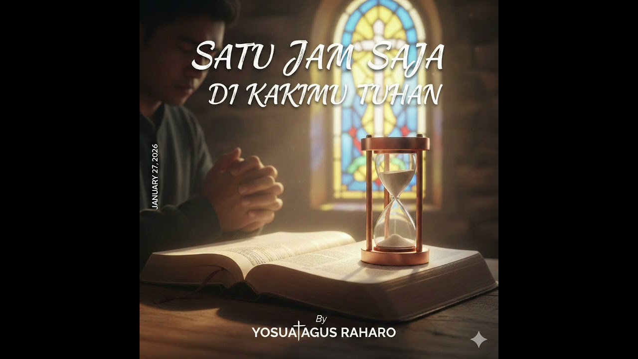 Nikmati hadiratNya. Satu jam saja dibawah kakiMu Tuhan
