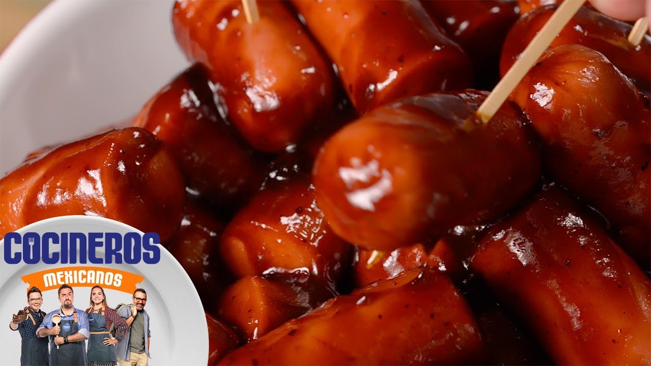 Receta Fácil: Salchichas Glaseadas | Cocineros Mexicanos