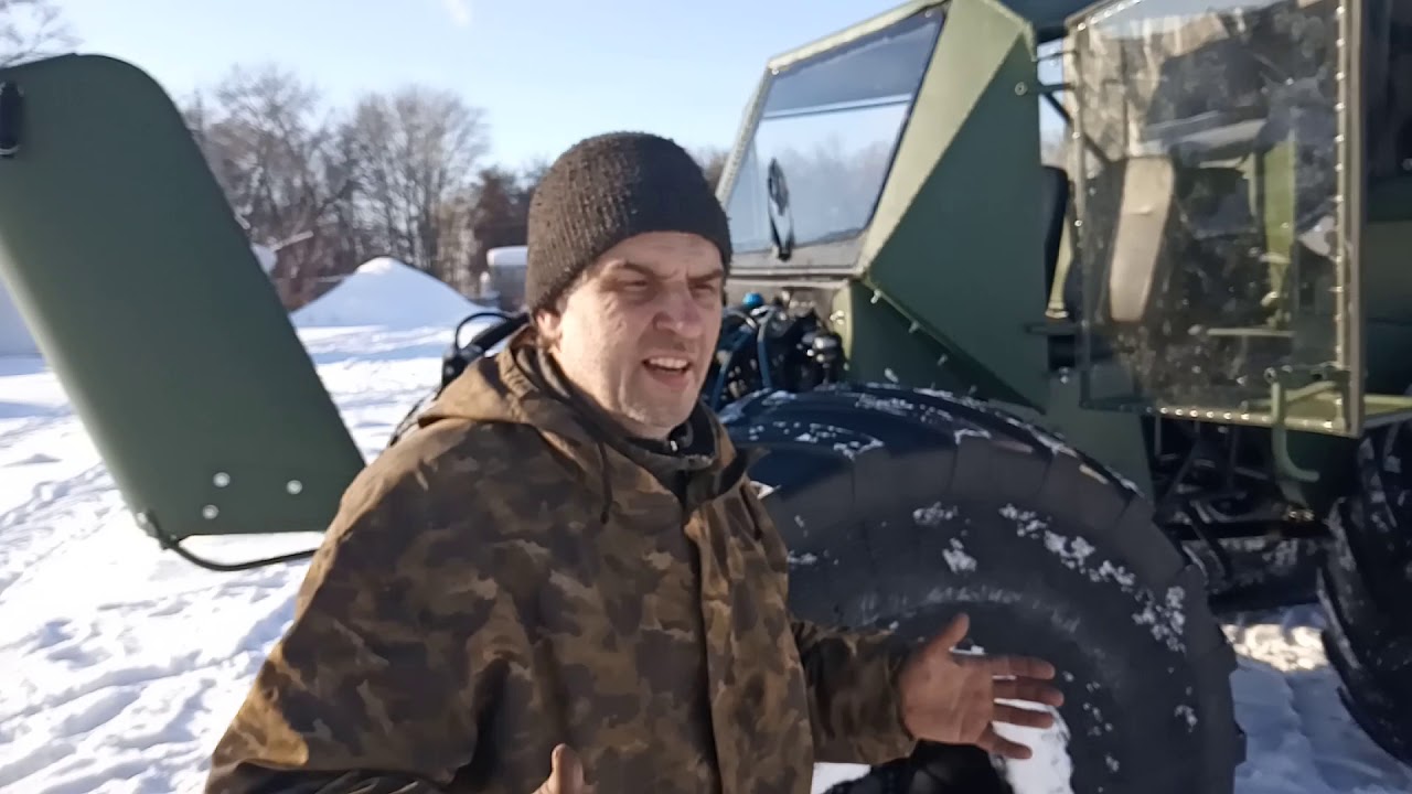 Обзор шины Арктиктранс 1700х750 на вездеходе Соломономобиль М4. Часть 3.