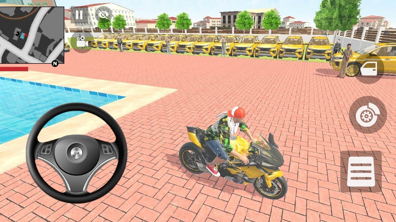 Franklin buy 1️⃣5️⃣Golden Fortuner Cars🚘 And 1️⃣R15Bike 🏍️ Indian theft auto Shimlutor Game 💥