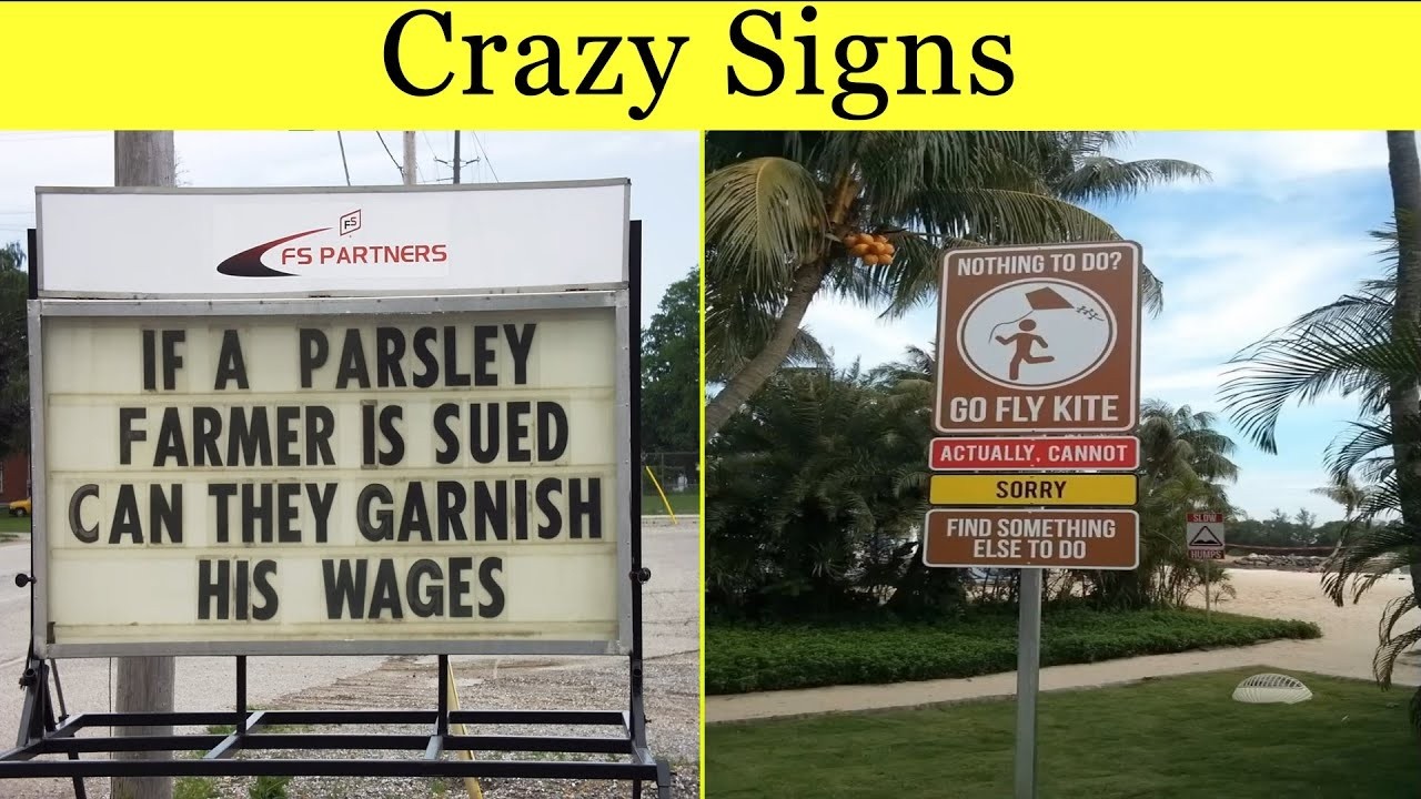 Funny Signs You&rsquo;ll Want to Show Everyone You Know! || Happy Panda