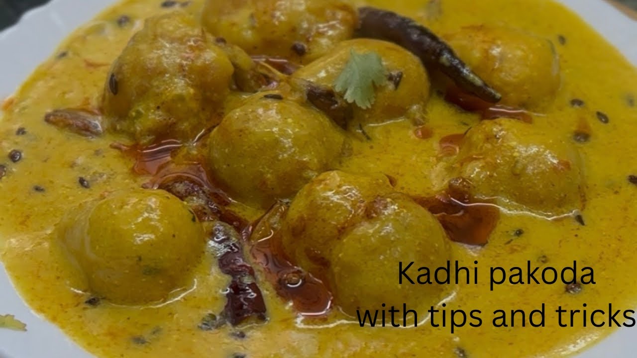 कढ़ी बनाते वक्त कभी नहीं होंगे परेशान अगर इन बातों का रखा ध्यान- pakoda kadi recipe with tricks