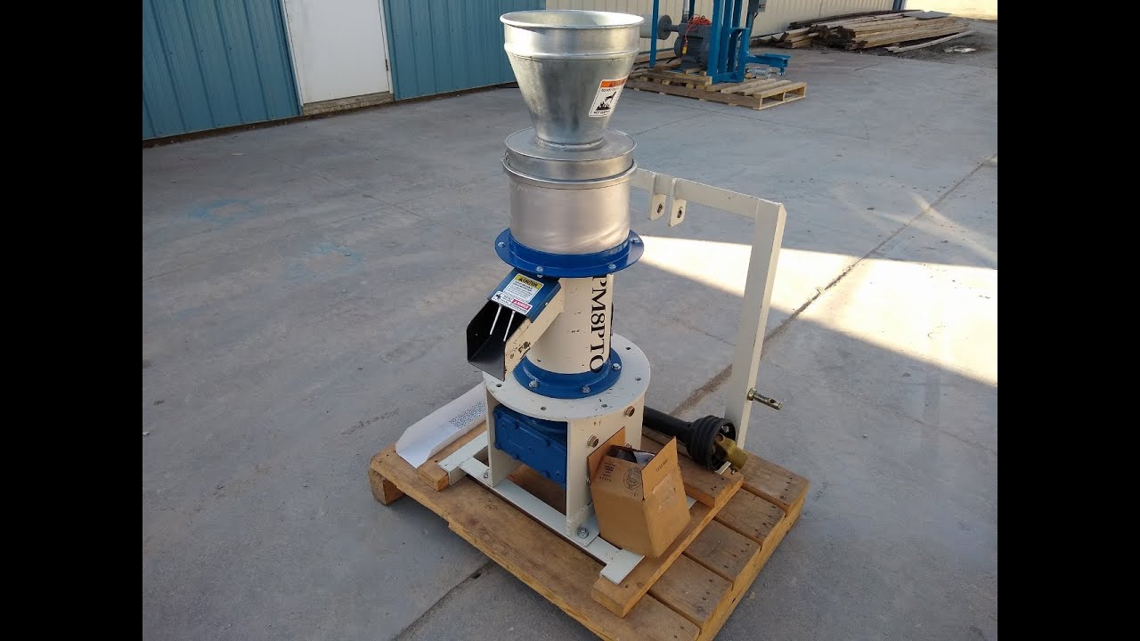 Buskirk Engineering Model PM8 PTO Pellet Mill