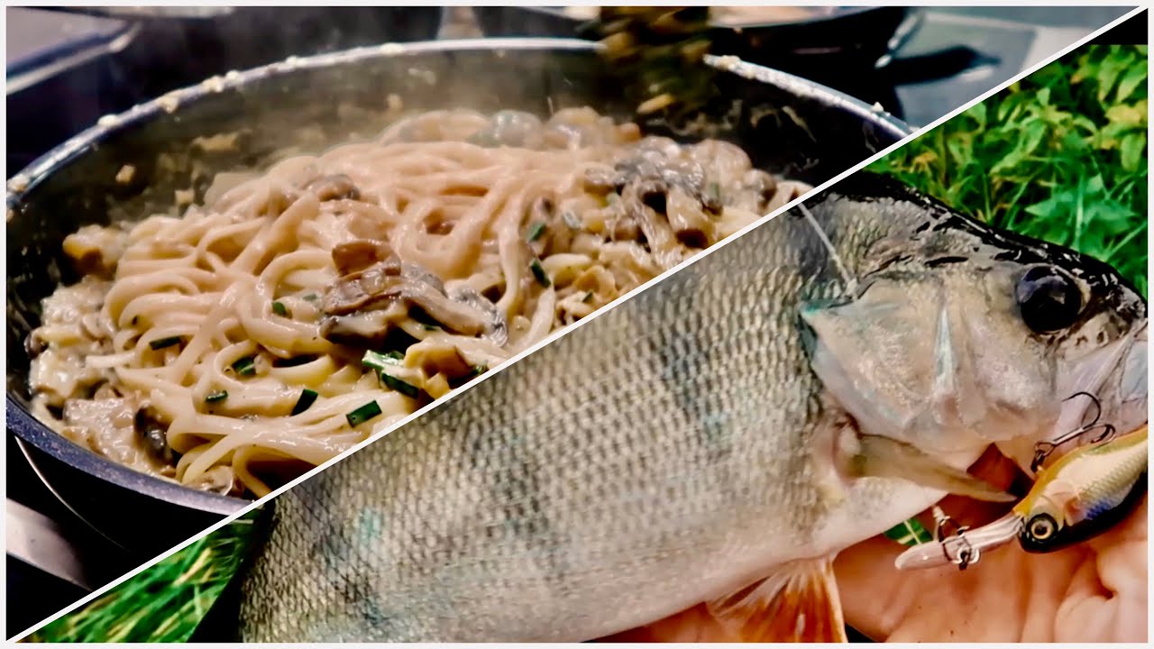 Das GEILSTE Catch & Cook für den Herbst 🍂 (Barsche mit Pilzen) 🐟🔥