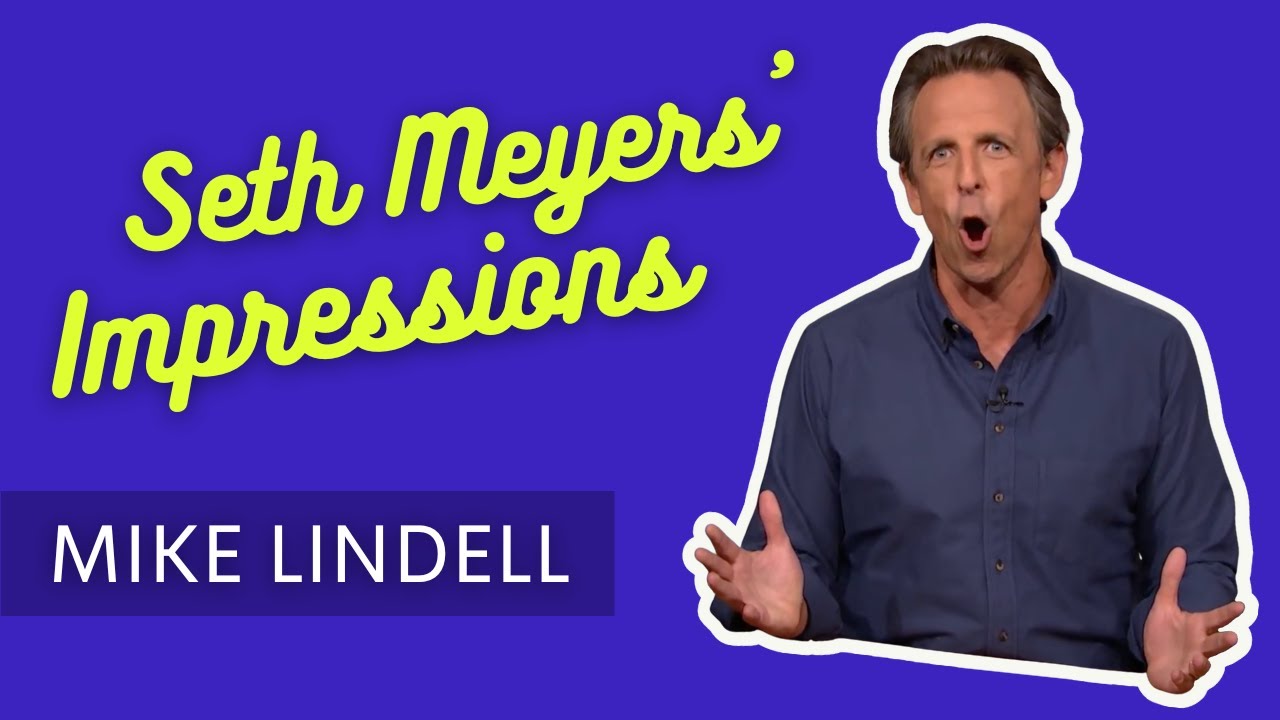 SUPERCUT | Seth Meyers Does His Unhinged Mike Lindell Impression