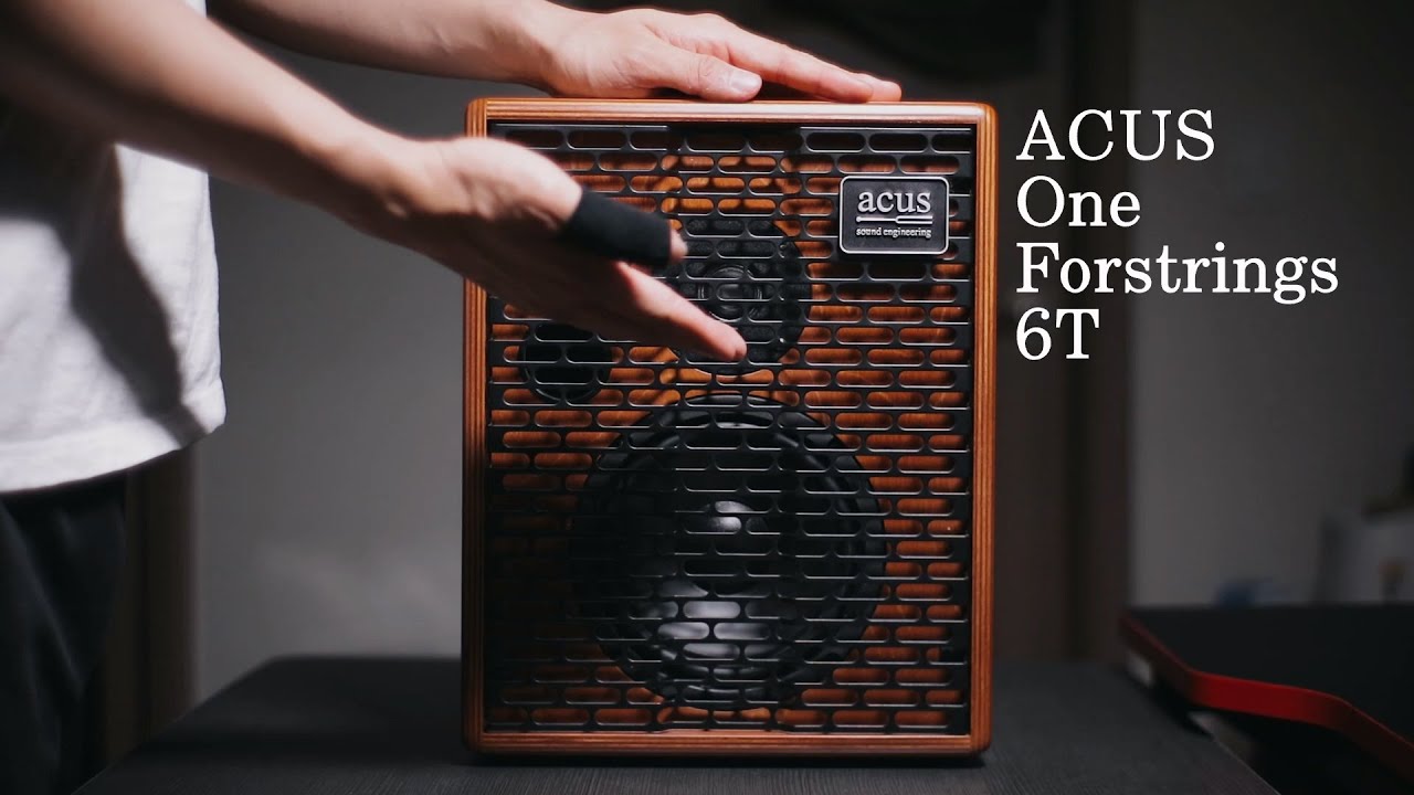 소리가 끝내주는데 예쁘기까지 한 어쿠앰프 Acus Oneforstrings 6T