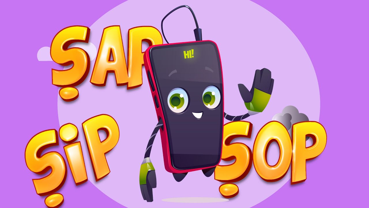 Telefon Adam Şip Şap Şop | Eğlenceli Çocuk Şarkıları