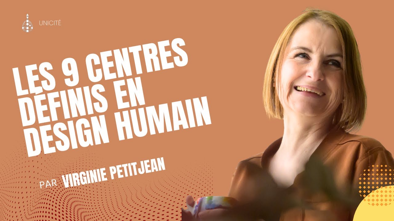 Les 9 centres définis  en Design Humain