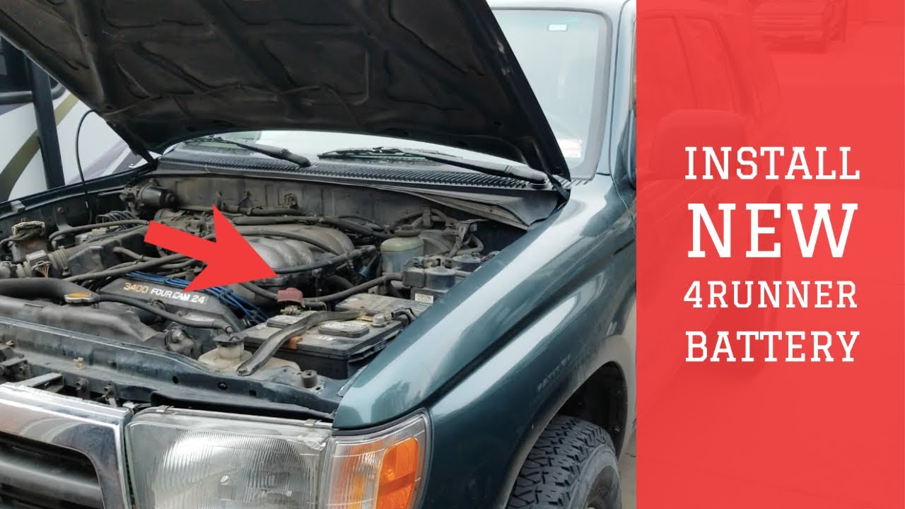 Как установить и заменить аккумулятор 4Runner Car Battery 3-го поколения