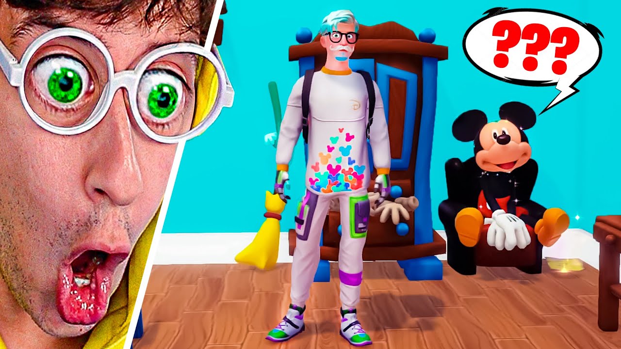ME CUELO en Casa de MICKEY MOUSE 😈🐭!! (Cofres SECRETOS 🤑) - Sims Disney #2 TEKENDO