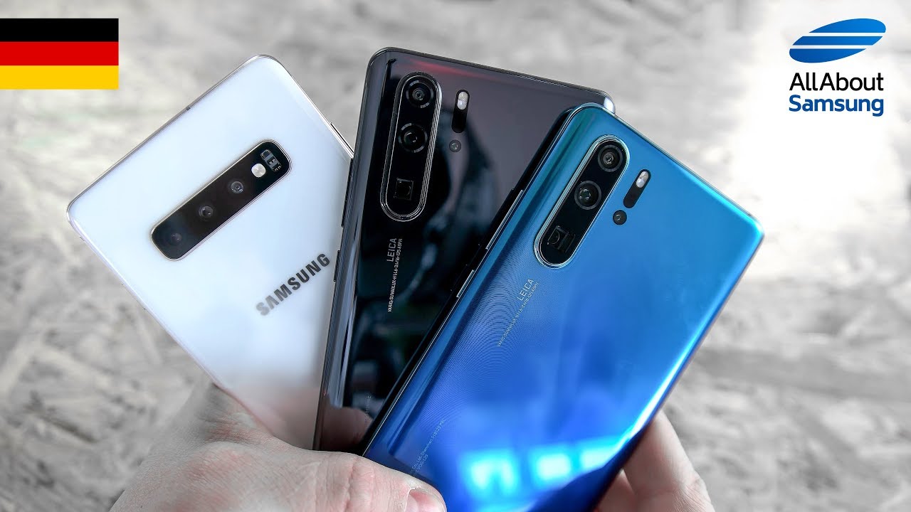 Samsung Galaxy S10+ vs Huawei P30 Pro Vergleich deutsch 4k