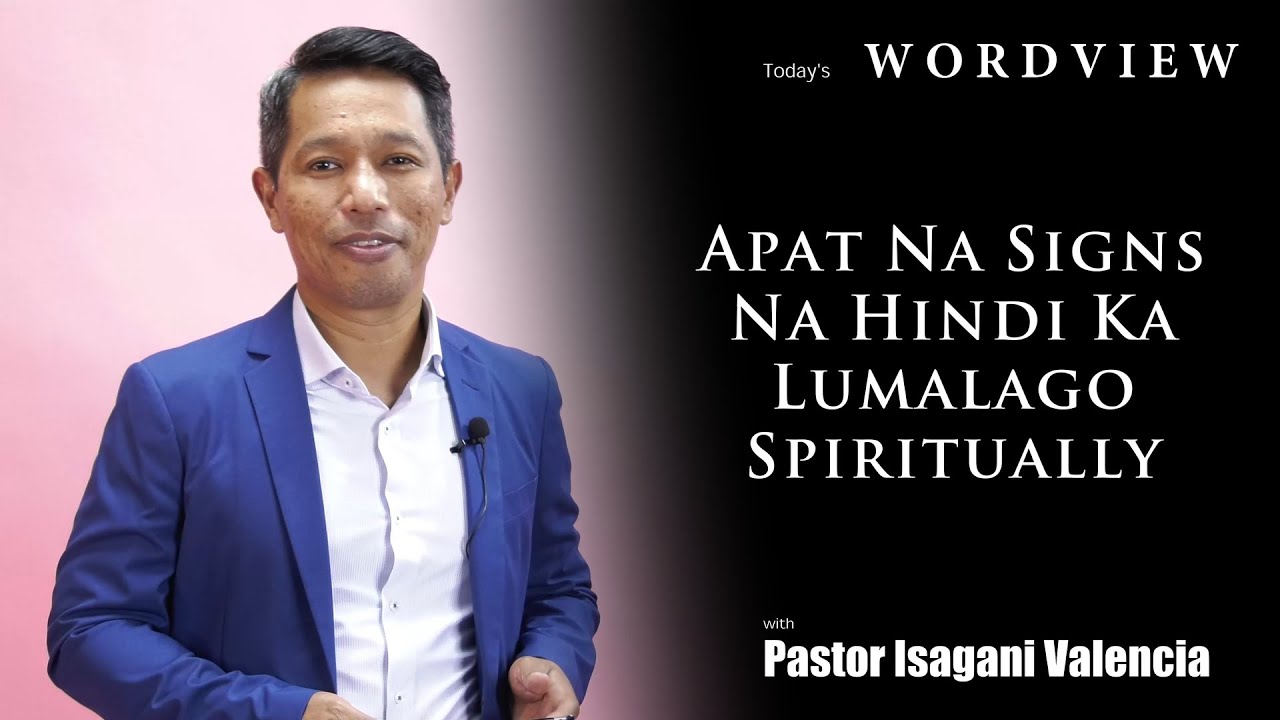 Apat na Signs na hindi k lumalago Spiritually