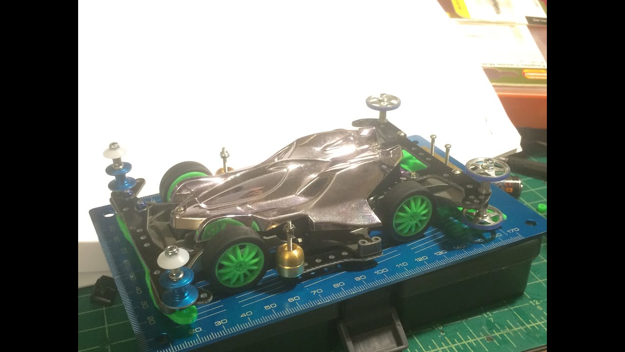 Tamiya Mini 4WD Tutorial MA chassis Basic technical Setup for Newbie Racer