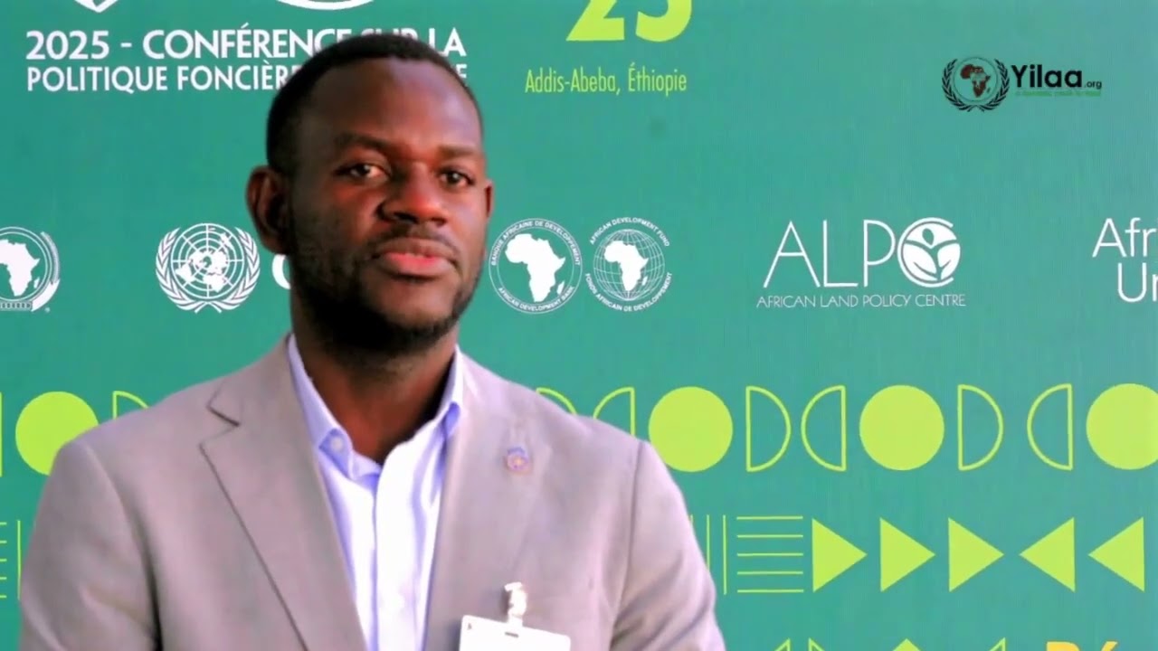 YOUTH4LAND VOICES AT CLPA 2025_Simon Peter MWESIGYE, from UN HABITAT