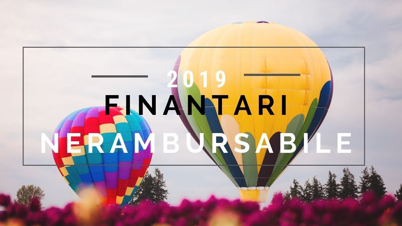 Finantari Nerambursabile 2019 - POR 2.2