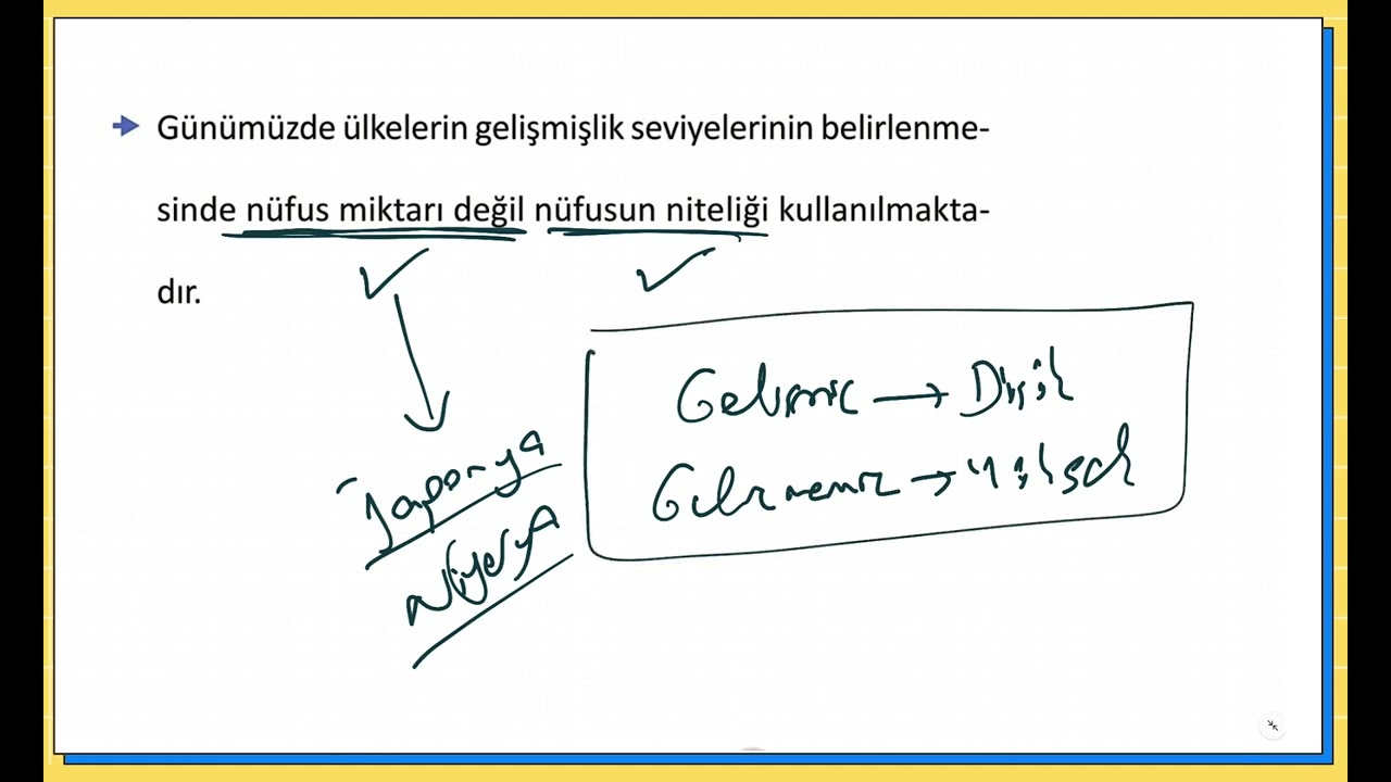 52 Nüfus Özellikleri Ve Nüfus Artışı