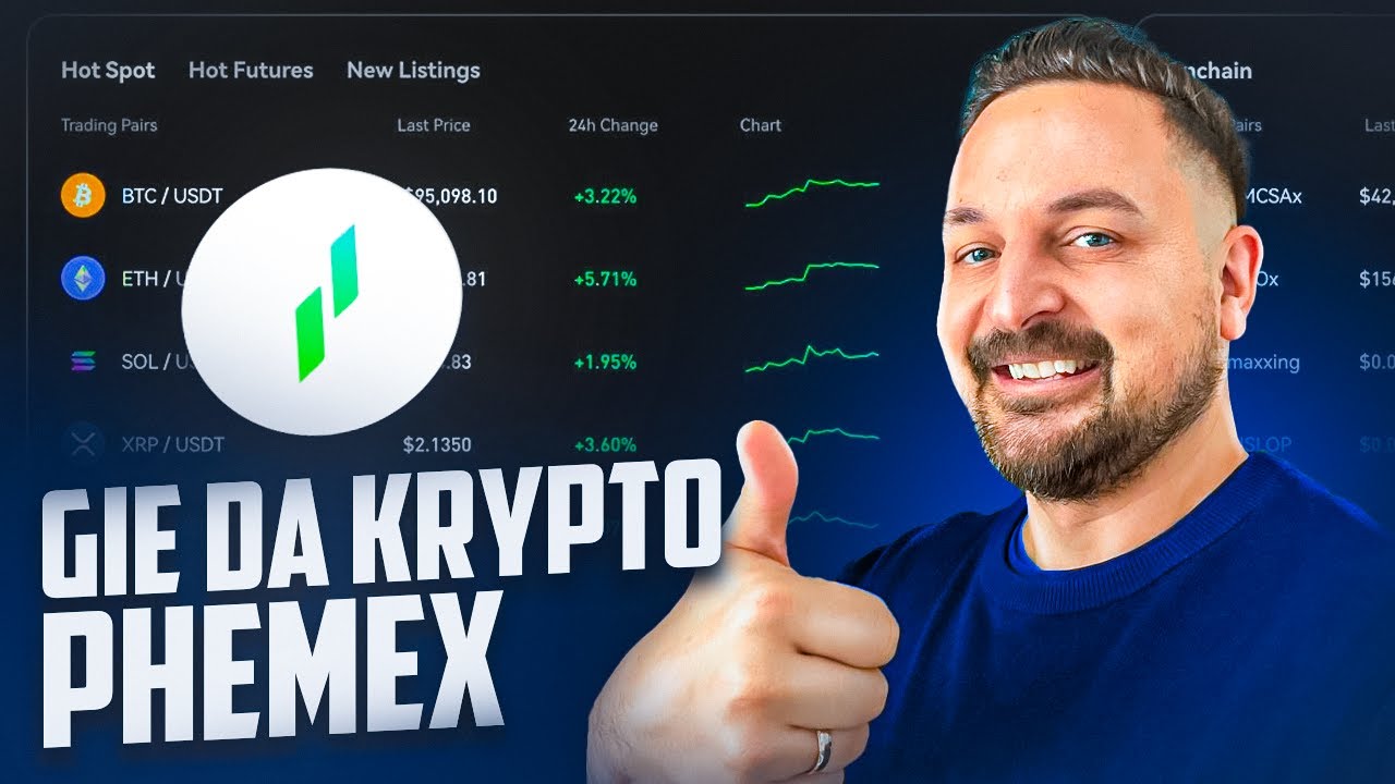 Phemex – jak działa giełda kryptowalut? Kompletny poradnik od A do Z
