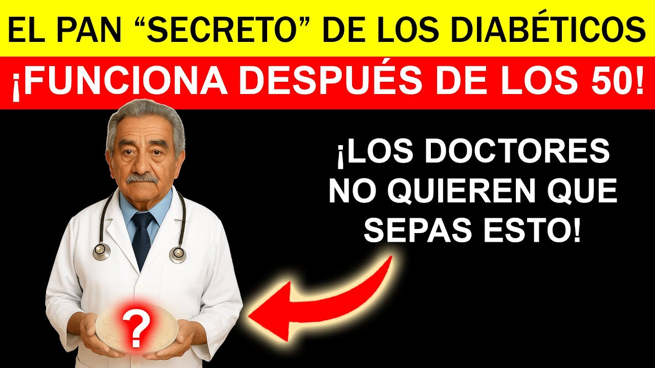 ¡El Mejor Pan para Diabéticos! Baja tu Azúcar Rápido Después de los 50