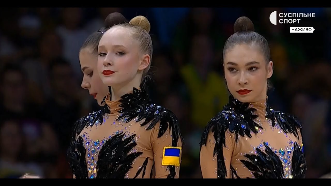 Group Team Ukraine 5 Ribbons Qual 23,850 - World Championships Rio de Janeiro 2025
