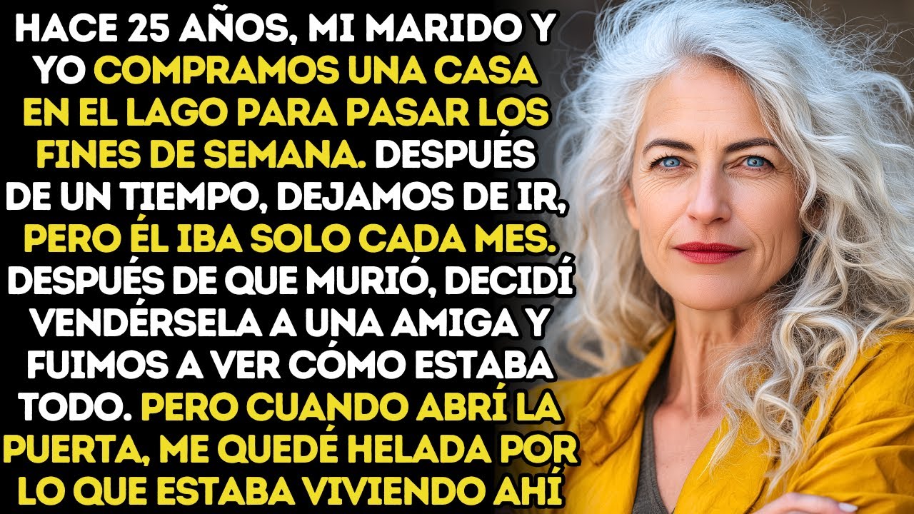 Mi Esposo Y Yo Teníamos Una Casa Junto Al Lago, Pero Nos Mudamos A La Ciudad. No Había Regresado...