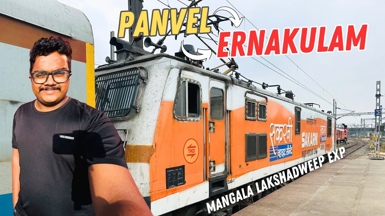 Mangala Lakshadweep Express Full Journey 🤩 | Panvel to Ernakulam | Part 2