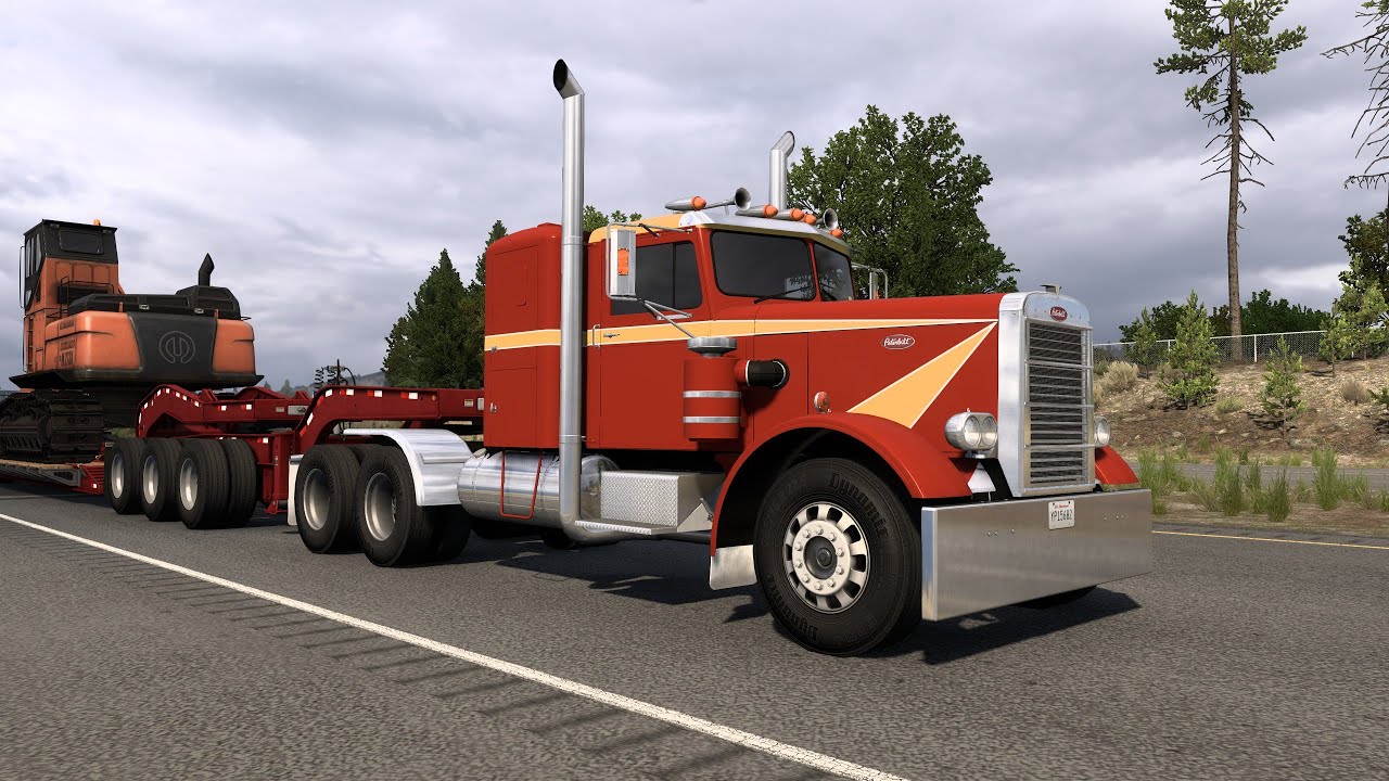 Peterbilt 351 (1960) – Old-School Power on the Logging Roads | ATS-Fan