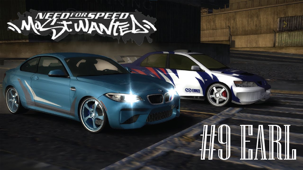 BMW M2 F87 VS Mitsubishi Lancer Evo Earl Blacklist 9 Earl - slip pink - need for speed most wanted