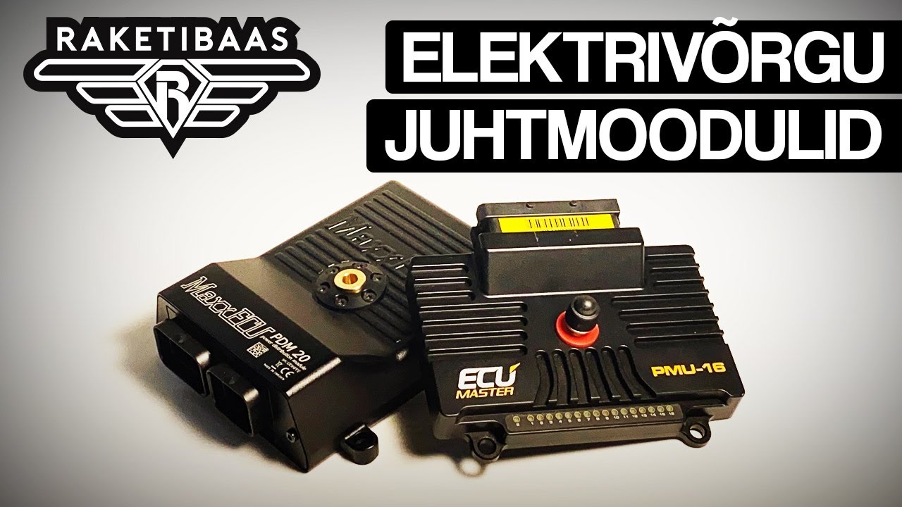 Projektiauto/Võistlusauto Elektrisüsteemi Tänapäev - Elektrivõrgu juhtmoodul